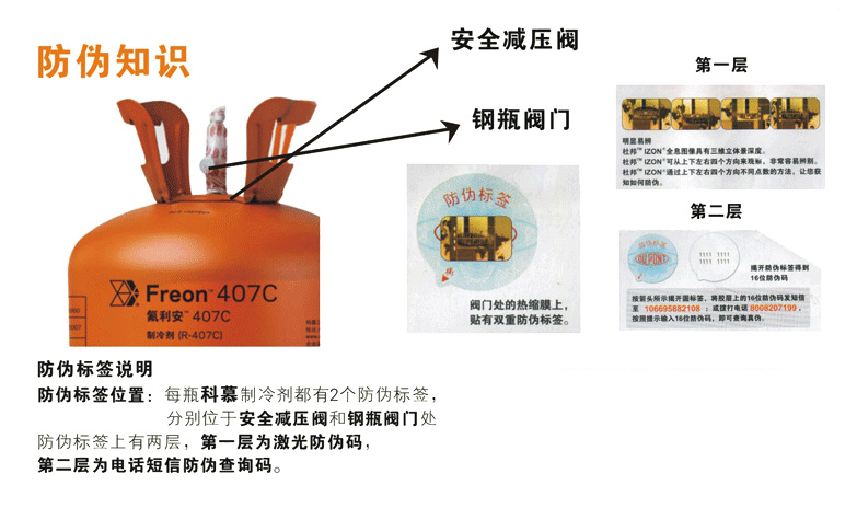 科慕(原杜邦)R407C 科慕(原杜邦)R407C