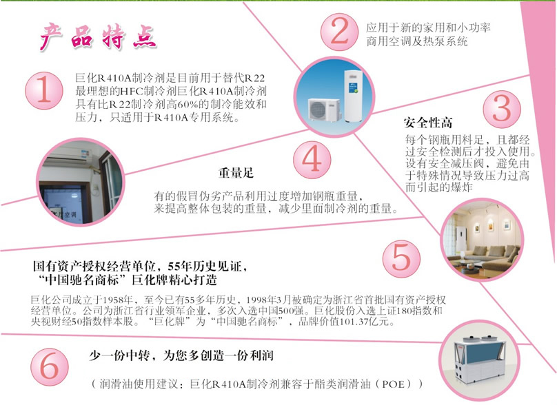 巨化R410A制冷剂